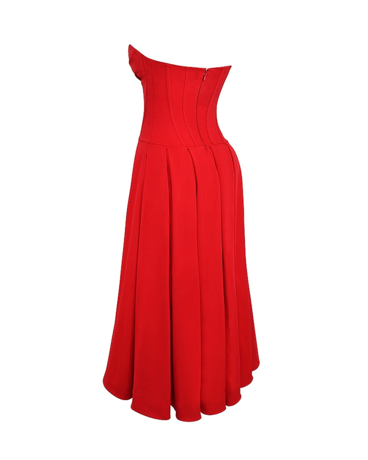 Marta | Vestido Midi con Cuerpo Estructurado