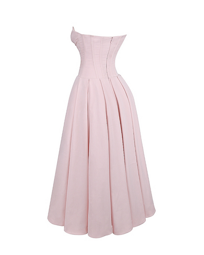 Marta | Vestido Midi con Cuerpo Estructurado