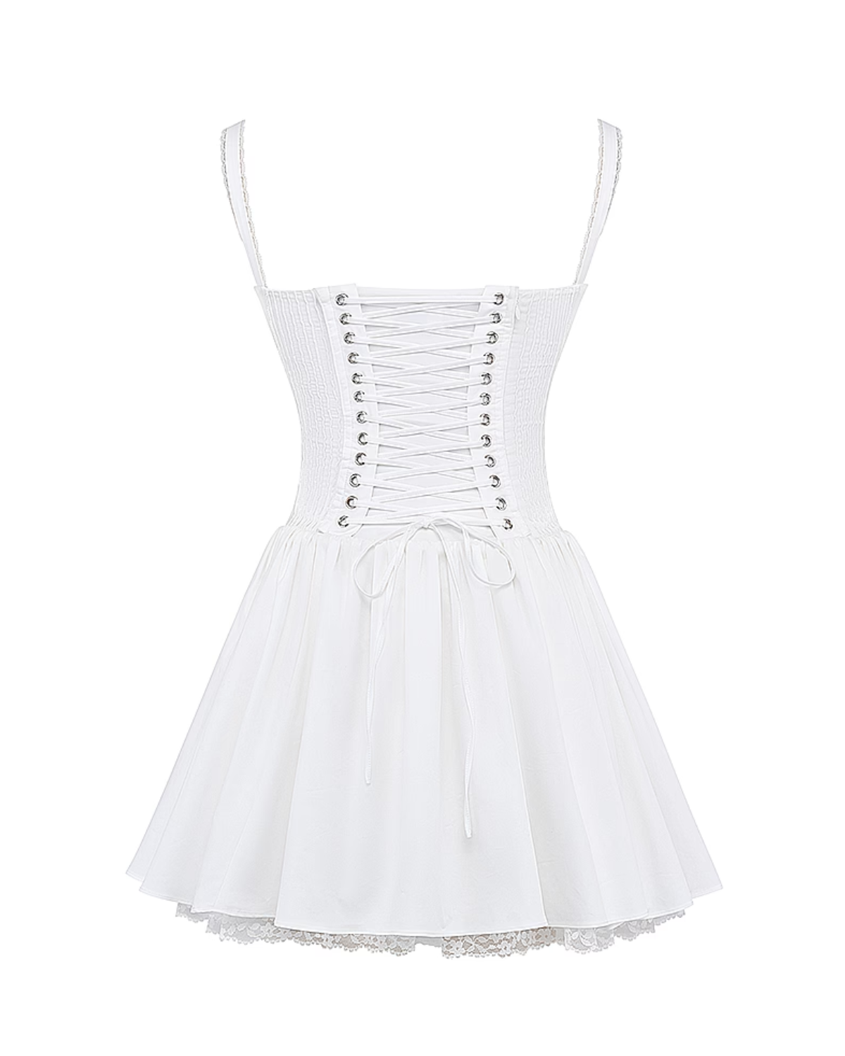 Luna | Vestido Mini con Detalles Románticos