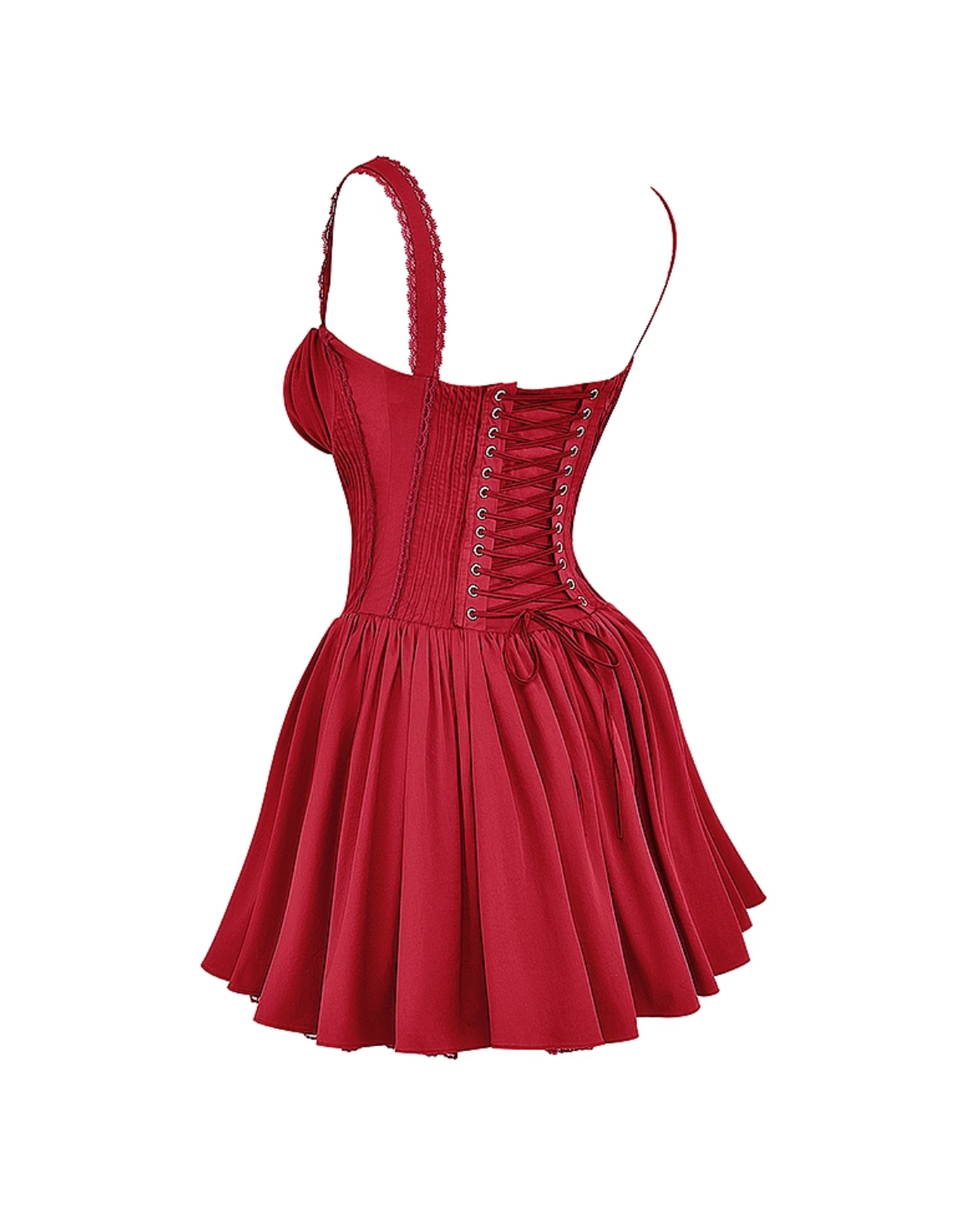 Luna | Vestido Mini con Detalles Románticos