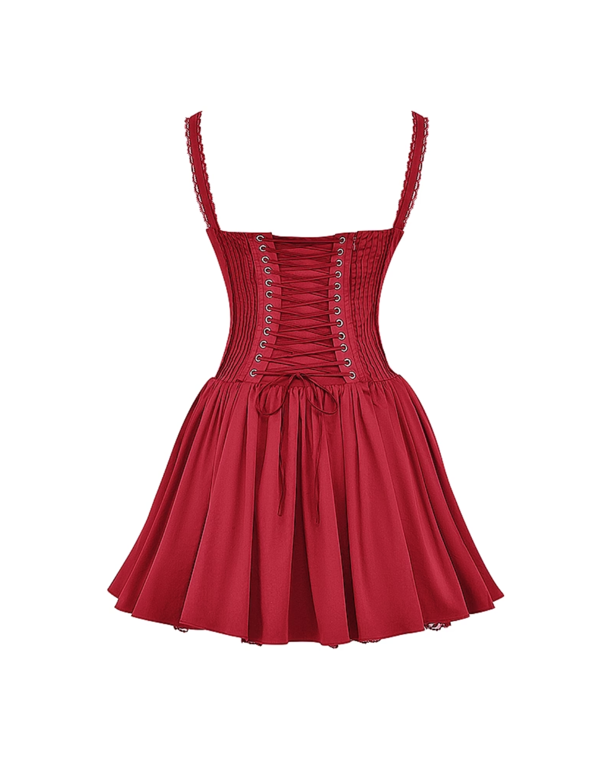 Luna | Vestido Mini con Detalles Románticos