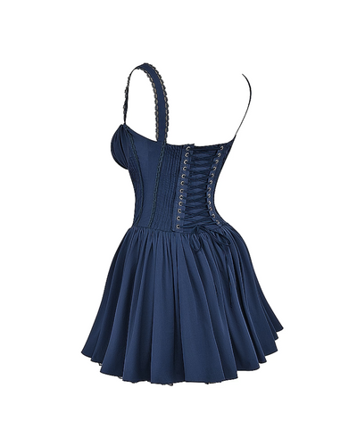 Luna | Vestido Mini con Detalles Románticos