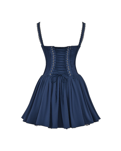 Luna | Vestido Mini con Detalles Románticos