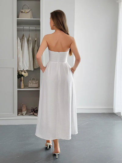 Elena | Vestido Casual sin Tirantes