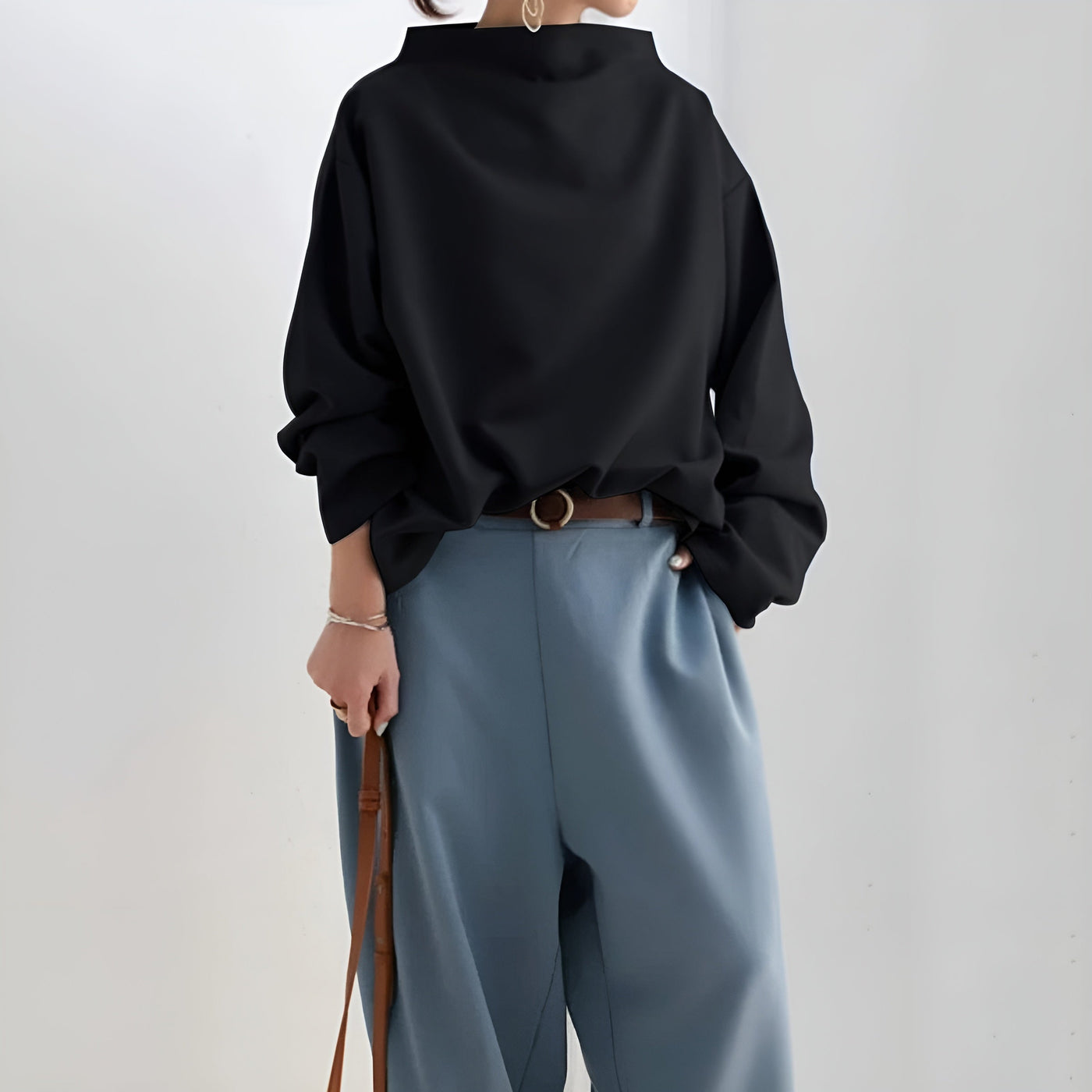 Elise | Pull à Col Montant